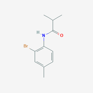 N-(2-bromo-4-methylphenyl)-2-methylpropanamide