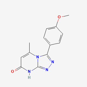 3-(4-Methoxyphenyl)-5-methyl(1,2,4)triazolo(4,3-A)pyrimidin-7(8H)-one