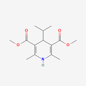 Dimethyl 4-isopropyl-2,6-dimethyl-1,4-dihydro-3,5-pyridinedicarboxylate