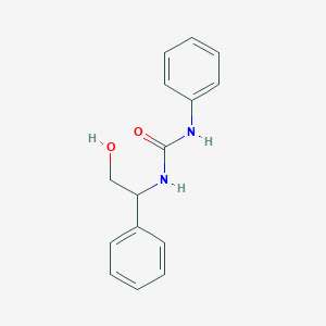 N-(2-Hydroxy-1-phenylethyl)-N'-phenylurea