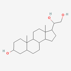 5-beta-Pregnane-3-alpha,20-alpha,21-triol