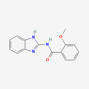 N-(1H-benzimidazol-2-yl)-2-methoxybenzamide