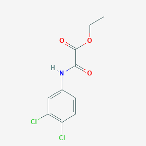 Ethyl [(3,4-dichlorophenyl)carbamoyl]formate