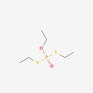 molecular formula C6H15O2PS2 B1199233 O,S,S-三乙基硫代磷酸酯 CAS No. 2404-78-6