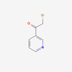 molecular formula C7H6BrNO B1199235 3-(2-溴乙酰基)吡啶 CAS No. 6221-12-1