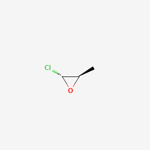 molecular formula C3H5ClO B1199240 trans-1-Chloropropene oxide CAS No. 21947-76-2
