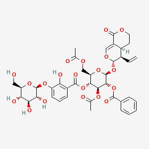 molecular formula C40H44O20 B1199243 Scabraside CAS No. 87686-79-1