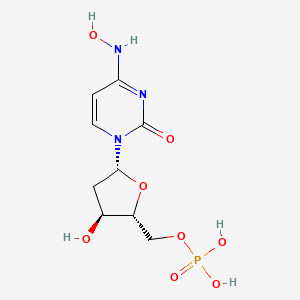 molecular formula C9H14N3O8P B1199244 2'-Deoxy-n-hydroxycytidine 5'-(dihydrogen phosphate) CAS No. 2277-58-9