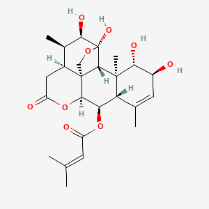 6alpha-Senecioyloxychaparrin