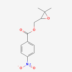 [(2R)-3,3-dimethyl-2-oxiranyl]methyl 4-nitrobenzoate