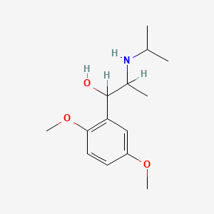 molecular formula C14H23NO3 B1199298 N-异丙基甲氧胺 CAS No. 550-53-8