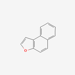 molecular formula C12H8O B1199300 Naphtho[2,1-b]furan CAS No. 232-95-1