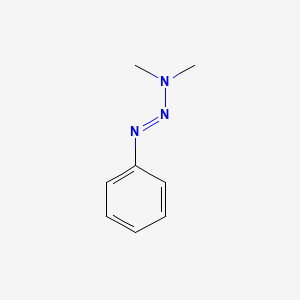molecular formula C8H11N3 B1199311 1-Phenyl-3,3-dimethyltriazene CAS No. 7227-91-0