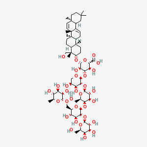 molecular formula C65H104O31 B1199324 Phaseoloside D 