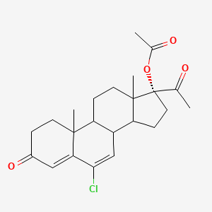 6-Chloro-3,20-dioxopregna-4,6-dien-17-yl acetate