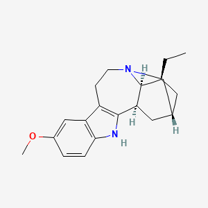 molecular formula C20H26N2O B1199331 Ibogaine CAS No. 83-74-9