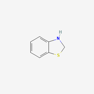 molecular formula C7H7NS B1199338 Benzothiazoline CAS No. 4433-52-7