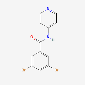 3,5-dibromo-N-pyridin-4-yl-benzamide