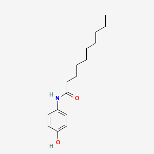 N-(4-hydroxyphenyl)decanamide