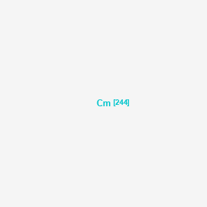 molecular formula Cm B1199346 Curium-244 CAS No. 13981-15-2