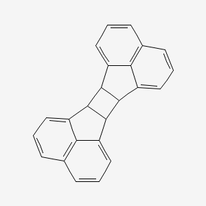 molecular formula C24H16 B11993531 alpha-Heptacyclene CAS No. 14620-98-5