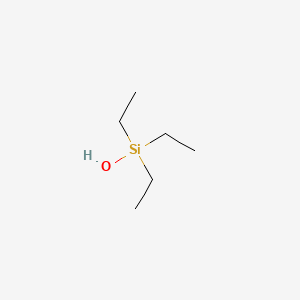molecular formula C6H16OSi B1199358 三乙基硅醇 CAS No. 597-52-4