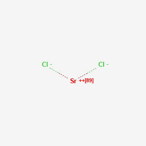 molecular formula Cl2S B1199363 Metastron CAS No. 38270-90-5