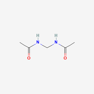 molecular formula C5H10N2O2 B1199368 N,N'-Methylenediacetamide CAS No. 3852-14-0