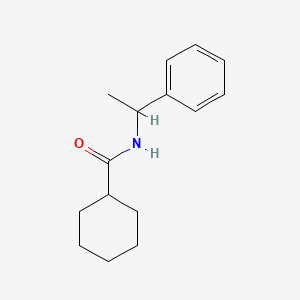 N-(1-phenylethyl)cyclohexanecarboxamide