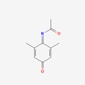 B1199385 Acetyl-2,6-dimethyl-4-benzoquinone imine CAS No. 74827-88-6