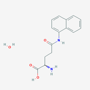 L-Glutamic acid gamma-(alpha-naphthylamide) monohydrate