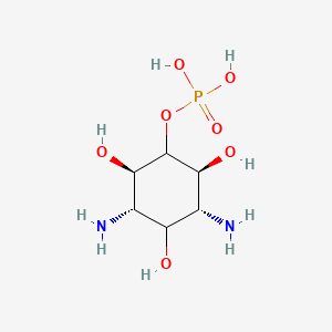 molecular formula C6H15N2O7P B1199418 磷酸链霉胺 