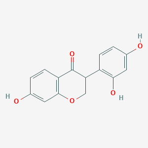 molecular formula C15H12O5 B1199419 2'-Hydroxydihydrodaidzein 
