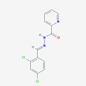 N'-[(E)-(2,4-dichlorophenyl)methylidene]pyridine-2-carbohydrazide