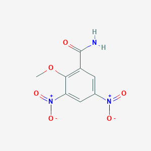 2-Methoxy-3,5-dinitrobenzamide