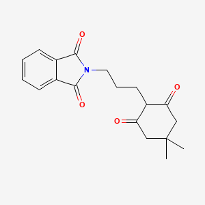 2-(3-(4,4-Dimethyl-2,6-dioxo-cyclohexyl)-propyl)-isoindole-1,3-dione