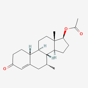 B1199451 Trestolone acetate CAS No. 6157-87-5