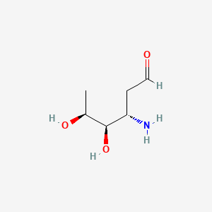 B1199459 6,6,6-trifluoro-L-acosamine CAS No. 41094-24-0