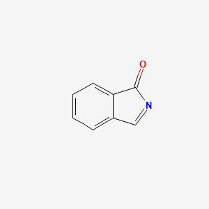 molecular formula C8H5NO B1199473 1-氧代异吲哚 CAS No. 45738-06-5