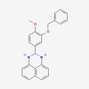 2-(3-Benzyloxy-4-methoxy-phenyl)-2,3-dihydro-1H-perimidine