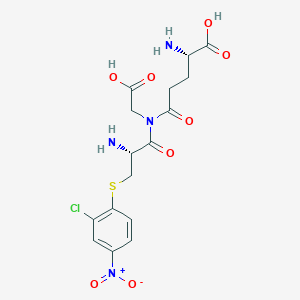 B1199485 S-(2-Chloro-4-nitrophenyl)glutathione CAS No. 305-60-2