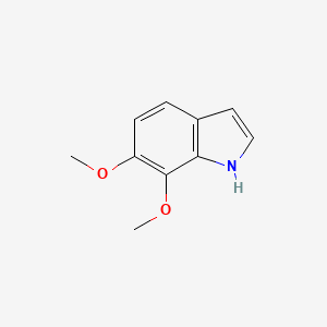 molecular formula C10H11NO2 B1199488 6,7-二甲氧基-1H-吲哚 CAS No. 31165-13-6