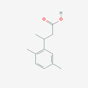 molecular formula C12H16O2 B11994948 3-(2,5-dimethylphenyl)butanoic Acid 