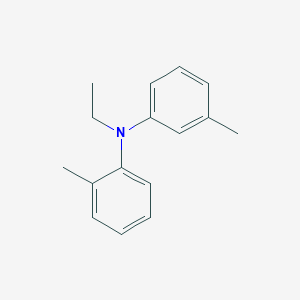 molecular formula C16H19N B11995139 Ethyl-M-tolyl-O-tolyl-amine CAS No. 329937-62-4