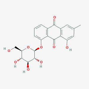 molecular formula C21H20O9 B119952 普尔马汀 CAS No. 13241-28-6