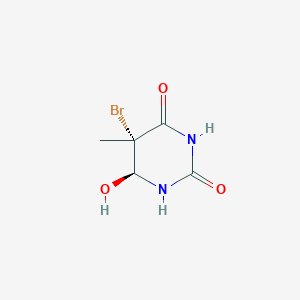 molecular formula C5H7BrN2O3 B1199521 Thymine bromohydrin CAS No. 57908-04-0