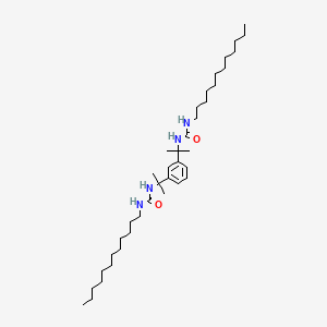 3-Dodecyl-1-[2-(3-{2-[(dodecylcarbamoyl)amino]propan-2-yl}phenyl)propan-2-yl]urea