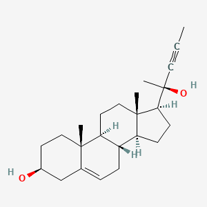 20-(1-Propynyl)-5-pregnen-3,20-diol