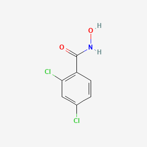 molecular formula C7H5Cl2NO2 B11995630 2,4-Dichloro-n-hydroxybenzamide CAS No. 2593-23-9