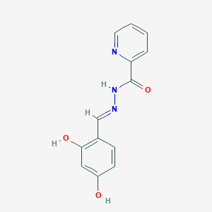 N'-[(E)-(2,4-dihydroxyphenyl)methylidene]pyridine-2-carbohydrazide